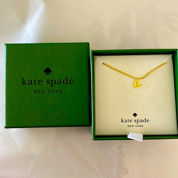 Kate Spade Gold Letter A - Pendant Necklace 18” + 3” extender - Picture 1 of 5